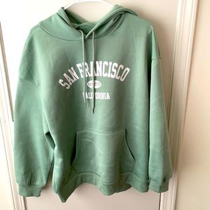 Mint Green San Francisco Hoodie